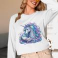 Unicorn Reading For Book Lovers Readers Unisex Long Sleeve T-Shirt Unicorn Reading For Book Lovers Readers Unisex Long Sleeve T-Shirt