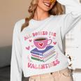Valentines All Booked For Valentines Book Lovers Teacher Kid Premium Unisex Long Sleeve T-Shirt Valentines All Booked For Valentines Book Lovers Teacher Kid Premium Unisex Long Sleeve T-Shirt