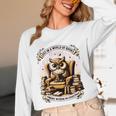 Wise Owl Reading Books Unisex Long Sleeve T-Shirt