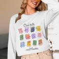 Women Cool Kids Read Books Teacher Back To School Librarian Unisex Long Sleeve T-Shirt Women Cool Kids Read Books Teacher Back To School Librarian Unisex Long Sleeve T-Shirt