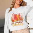 Women's All Booked For Valentine Teacher Valentines Reading Book Unisex Long Sleeve T-Shirt