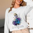 Women's Vintage Book Quote It’s No Use Going Back To Yesterday Unisex Long Sleeve T-Shirt Women's Vintage Book Quote It’s No Use Going Back To Yesterday Unisex Long Sleeve T-Shirt