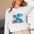 In A World Full Of Bookworms Be A Book Dragon Unisex Long Sleeve T-Shirt In A World Full Of Bookworms Be A Book Dragon Unisex Long Sleeve T-Shirt
