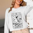 Writer Novelist Book Poetry Author Skeleton Tarot Card Unisex Long Sleeve T-Shirt Writer Novelist Book Poetry Author Skeleton Tarot Card Unisex Long Sleeve T-Shirt