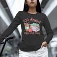 100 Days Of Coffee And Chaos Coquette Bow Book Apple Unisex Long Sleeve T-Shirt 100 Days Of Coffee And Chaos Coquette Bow Book Apple Unisex Long Sleeve T-Shirt