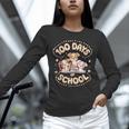 100 Days Of School Cute Puppies And Books Unisex Long Sleeve T-Shirt