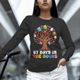 67 Days In The Books Reading Teacher 67th Day Of School Kids Unisex Long Sleeve T-Shirt