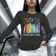 8647 Foxtrots Tangos Deltas Book Flower Resist Book Lovers Unisex Long Sleeve T-Shirt