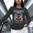 Abibliophobia Cat Reading Bookworm Reader Nerd For Men Women Girls Kids Unisex Long Sleeve T-Shirt