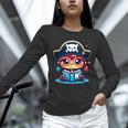 Adorable Book Lover Pirate With Reading Glasses Cute Unisex Long Sleeve T-Shirt Adorable Book Lover Pirate With Reading Glasses Cute Unisex Long Sleeve T-Shirt