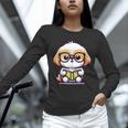 Adorable Book Lover Shih Tzu With Reading Glasses Cute Unisex Long Sleeve T-Shirt Adorable Book Lover Shih Tzu With Reading Glasses Cute Unisex Long Sleeve T-Shirt