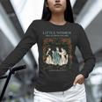 Alcott Little Women Characters Literature Book Illustration Unisex Long Sleeve T-Shirt