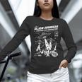 Alien Abduction UFO Lovers Comic Book Style Shirt Unisex Long Sleeve T-Shirt