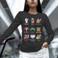 Ally Anti Trump Liberal BLM Love Is Love Banned Books Icons Unisex Long Sleeve T-Shirt