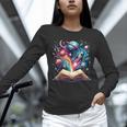 Astronomy Space Lover Books Bookworm Unisex Long Sleeve T-Shirt