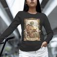 The Aunt Tarot Card Women Skeleton Aunty Book Lover Unisex Long Sleeve T-Shirt The Aunt Tarot Card Women Skeleton Aunty Book Lover Unisex Long Sleeve T-Shirt