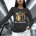 Boo-Kmarked Fall Pumpkin Books Halloween Teacher Teaching Unisex Long Sleeve T-Shirt