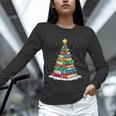 Book Christmas Tree Xmas Lights Book Lover Teacher Librarian Unisex Long Sleeve T-Shirt Book Christmas Tree Xmas Lights Book Lover Teacher Librarian Unisex Long Sleeve T-Shirt