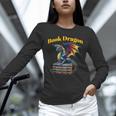 Book Dragon Mark Minson's Books Unisex Long Sleeve T-Shirt