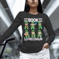 Book Leprechaun St Patrick's Day Library Librarian Reading Unisex Long Sleeve T-Shirt Book Leprechaun St Patrick's Day Library Librarian Reading Unisex Long Sleeve T-Shirt
