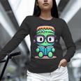 Book Lover Frankenstein's Monster With Reading Glasses Unisex Long Sleeve T-Shirt