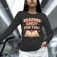 Book Lover Pregnancy Announcement Reveal Smut Unisex Long Sleeve T-Shirt Book Lover Pregnancy Announcement Reveal Smut Unisex Long Sleeve T-Shirt