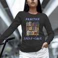 Book Lover Pun Practice Shelf-Care Unisex Long Sleeve T-Shirt