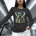 Book Lover Reading Fantasy Dragon Unisex Long Sleeve T-Shirt