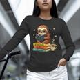 Book Lover Sloth Reading Bookish Library Read Books Be Kind Unisex Long Sleeve T-Shirt Book Lover Sloth Reading Bookish Library Read Books Be Kind Unisex Long Sleeve T-Shirt