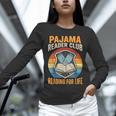 Book And Pajamas Reading Bedtime Unisex Long Sleeve T-Shirt Book And Pajamas Reading Bedtime Unisex Long Sleeve T-Shirt