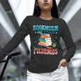 Book Reader Librarian Bookworm In Pajamas Book And Pajama Unisex Long Sleeve T-Shirt