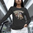 Book Reading Dinosaur T-Rex Dino Bookworm Unisex Long Sleeve T-Shirt Book Reading Dinosaur T-Rex Dino Bookworm Unisex Long Sleeve T-Shirt