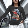 Book Reading Book Reader Manatees Sea Animal Sea Cow Manatee Unisex Long Sleeve T-Shirt Book Reading Book Reader Manatees Sea Animal Sea Cow Manatee Unisex Long Sleeve T-Shirt