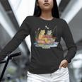 Book Shirt Frog Toad Fishing Vintage Book Frog Unisex Long Sleeve T-Shirt Book Shirt Frog Toad Fishing Vintage Book Frog Unisex Long Sleeve T-Shirt