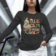 Book Tree All Is Calm Said No Teacher Ever Christmas Unisex Long Sleeve T-Shirt
