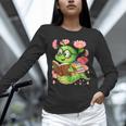 Book Worm Costume World Book Day Cute Kawaii Worm Reading Unisex Long Sleeve T-Shirt
