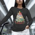 All Booked For Christmas Book Lovers Xmas Tree Lights Unisex Long Sleeve T-Shirt All Booked For Christmas Book Lovers Xmas Tree Lights Unisex Long Sleeve T-Shirt