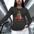 All Booked For Christmas Librarian Reader Xmas Pajama Unisex Long Sleeve T-Shirt