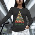 All Booked For Christmas Reading Books Librarian Holiday Unisex Long Sleeve T-Shirt All Booked For Christmas Reading Books Librarian Holiday Unisex Long Sleeve T-Shirt