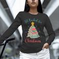 All Booked For Christmas Tree Book Bookish Christmas Unisex Long Sleeve T-Shirt