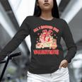 Booked For Valentine Books Lover Bookworm Librarian Teacher Unisex Long Sleeve T-Shirt