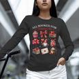 All Booked For Valentine Coquette Bow Girl Women Teacher Unisex Long Sleeve T-Shirt