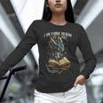Bookish Quote I Am a Book Dragon Not a Worm Reading Book Unisex Long Sleeve T-Shirt