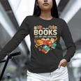 Books Are My Love Language Reading Lover Librarian Valentine Unisex Long Sleeve T-Shirt Books Are My Love Language Reading Lover Librarian Valentine Unisex Long Sleeve T-Shirt