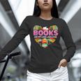 Books Are My Love Language Valentine's Day Reading Lover Unisex Long Sleeve T-Shirt Books Are My Love Language Valentine's Day Reading Lover Unisex Long Sleeve T-Shirt