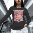 I Like My Books Spicy And My Coffee Icy Librarian Unisex Long Sleeve T-Shirt I Like My Books Spicy And My Coffee Icy Librarian Unisex Long Sleeve T-Shirt