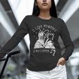 I Like My Books Spicy And My Coffee ICY Unisex Long Sleeve T-Shirt