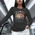 Booktrovert Cozy Book Lover Book Nerd Literary Humor Unisex Long Sleeve T-Shirt