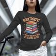 Booktrovert Literature Book Reading Books Reader Unisex Long Sleeve T-Shirt Booktrovert Literature Book Reading Books Reader Unisex Long Sleeve T-Shirt