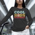 Bookworm Cool Kids Read Books Book Lover Reading Unisex Long Sleeve T-Shirt